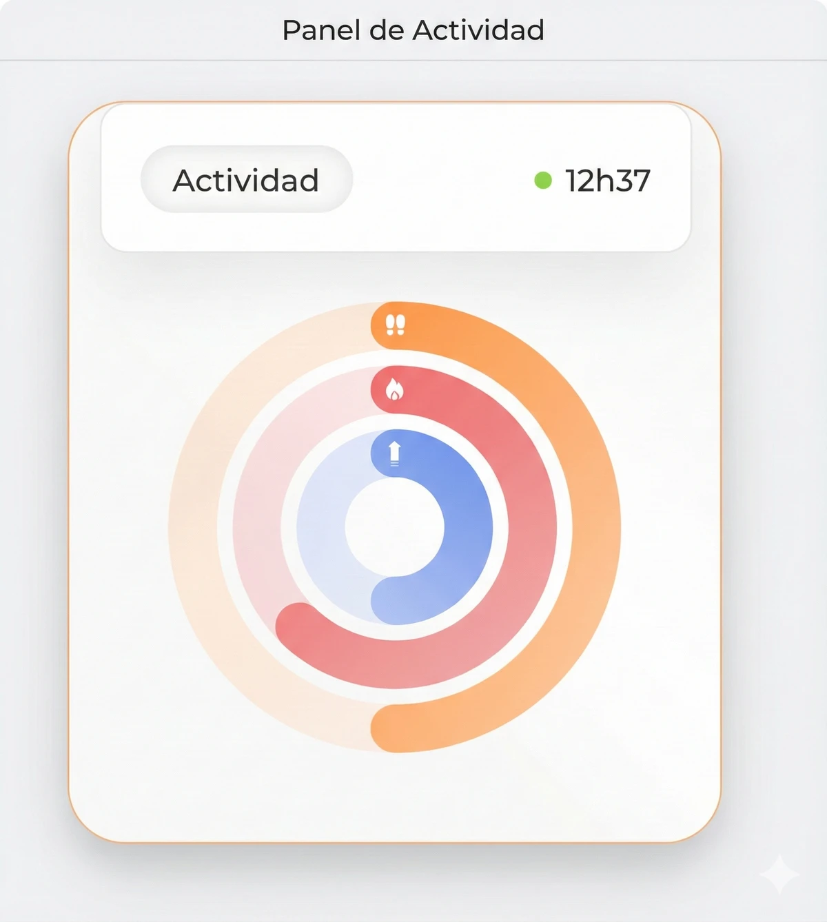 Seguimiento de actividad física en Scorus app